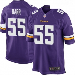 Mens Nike Minnesota Vikings 55 Anthony Barr Game Purple Team Color NFL Jersey Mens Nike Minnesota Vikings 55 Anthony Barr Game Purple Team Color NFL Jersey