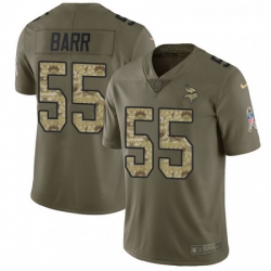 Mens Nike Minnesota Vikings 55 Anthony Barr Limited OliveCamo 2017 Salute to Service NFL Jersey Mens Nike Minnesota Vikings 55 Anthony Barr Limited OliveCamo 2017 Salute to Service NFL Jersey