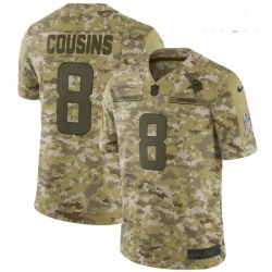 Mens Nike Minnesota Vikings 8 Kirk Cousins Limited Camo 2018 Salute to Service NFL Jers Mens Nike Minnesota Vikings 8 Kirk Cousins Limited Camo 2018 Salute to Service NFL Jers