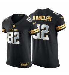 Minnesota Vikings 82 Kyle Rudolph Men Nike Black Edition Vapor Untouchable Elite NFL Jersey