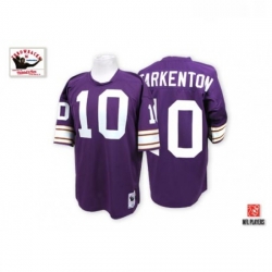 Mitchell And Ness Minnesota Vikings 10 Fran Tarkenton Purple Team Color Authentic Throwback NFL Jersey Mitchell And Ness Minnesota Vikings 10 Fran Tarkenton Purple Team Color Authentic Throwback NFL Jersey
