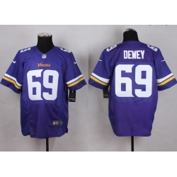 New Minnesota Vikings #69 Dewey Purple Team Color Men Stitched NFL Elite jersey New Minnesota Vikings #69 Dewey Purple Team Color Men Stitched NFL Elite jersey