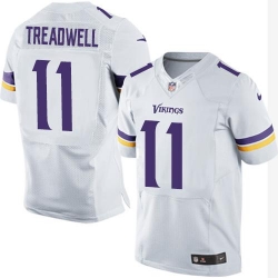 Nike Vikings #11 Laquon Treadwell White Mens Stitched NFL Elite Jersey Nike Vikings #11 Laquon Treadwell White Mens Stitched NFL Elite Jersey