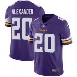 Nike Vikings #20 Mackensie Alexander Purple Team Color Mens Stitched NFL Vapor Untouchable Limited Jersey Nike Vikings #20 Mackensie Alexander Purple Team Color Mens Stitched NFL Vapor Untouchable Limited Jersey