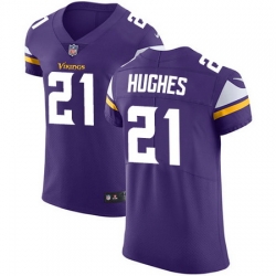 Nike Vikings #21 Mike Hughes Purple Team Color Mens Stitched NFL Vapor Untouchable Elite Jersey Nike Vikings #21 Mike Hughes Purple Team Color Mens Stitched NFL Vapor Untouchable Elite Jersey