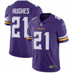 Nike Vikings #21 Mike Hughes Purple Team Color Mens Stitched NFL Vapor Untouchable Limited Jersey Nike Vikings #21 Mike Hughes Purple Team Color Mens Stitched NFL Vapor Untouchable Limited Jersey