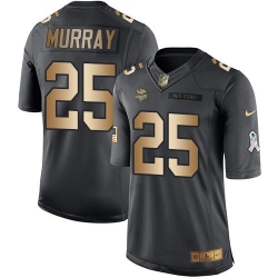 Nike Vikings #25 Latavius Murray Black Men's Stitched NFL Limited Gold Salute To Service Jersey Nike Vikings #25 Latavius Murray Black Men's Stitched NFL Limited Gold Salute To Service Jersey