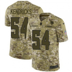 Nike Vikings #54 Eric Kendricks Camo Mens Stitched NFL Limited 2018 Salute To Service Jersey Nike Vikings #54 Eric Kendricks Camo Mens Stitched NFL Limited 2018 Salute To Service Jersey