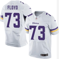 Nike Vikings #73 Sharrif Floyd White Mens Stitched NFL Elite Jersey Nike Vikings #73 Sharrif Floyd White Mens Stitched NFL Elite Jersey