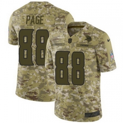Nike Vikings #88 Alan Page Camo Mens Stitched NFL Limited 2018 Salute To Service Jersey Nike Vikings #88 Alan Page Camo Mens Stitched NFL Limited 2018 Salute To Service Jersey