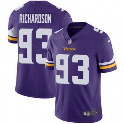 Nike Vikings #93 Sheldon Richardson Purple Team Color Mens Stitched NFL Vapor Untouchable Limited Jersey Nike Vikings #93 Sheldon Richardson Purple Team Color Mens Stitched NFL Vapor Untouchable Limited Jersey
