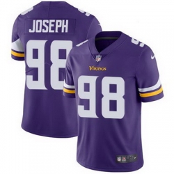 Nike Vikings #98 Linval Joseph Purple Team Color Mens Stitched NFL Vapor Untouchable Limited Jersey Nike Vikings #98 Linval Joseph Purple Team Color Mens Stitched NFL Vapor Untouchable Limited Jersey