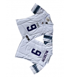 Women Minnesota Vikings 9 J J  McCarthy White 2024 F U S E Winter Warrior Limited Stitched Jersey