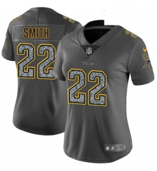 Womens Nike Minnesota Vikings 22 Harrison Smith Gray Static Vapor Untouchable Limited NFL Jersey