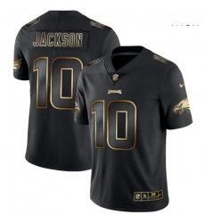 Eagles 10 DeSean Jackson Black Gold Vapor Untouchable Limited Jersey