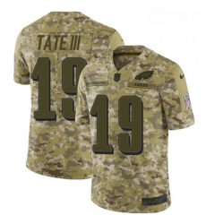 Mens Nike Philadelphia Eagles 19 Golden Tate III Limited Camo 2018 Salute to Service NFL Jerse