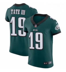 Mens Nike Philadelphia Eagles 19 Golden Tate III Midnight Green Team Color Vapor Untouchable Elite Player NFL Jersey