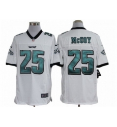 Nike Philadelphia Eagles 25 LeSean McCoy White Limited NFL Jersey