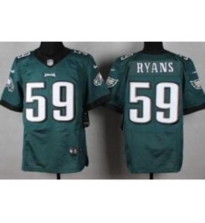 Nike Philadelphia Eagles 59 DeMeco Ryans Green Elite NFL Jersey