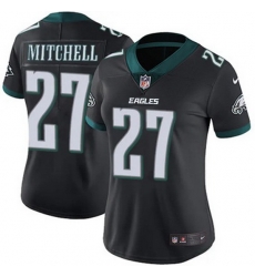 Women Philadelphia Eagles Quinyon Mitchell #27 Black F U S E Stitched NFL Jersey