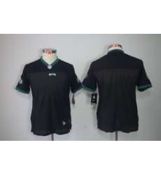 Nike Youth Philadelphia Eagles Blank Black Color Limited Jerseys