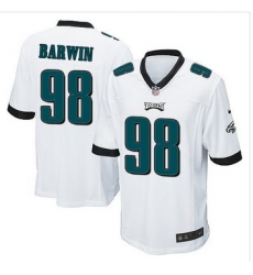 Youth NEW Eagles #98 Connor Barwin White Stitched NFL New Elite Jersey