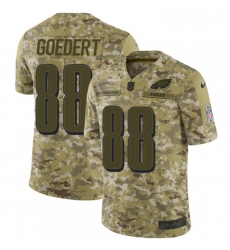 Youth Nike Philadelphia Eagles 88 Dallas Goedert Limited Camo 2018 Salute to Service NFL Jersey