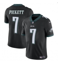 Youth Philadelphia Eagles 7 Kenny Pickett Black Vapor Untouchable Limited Stitched Football Jersey