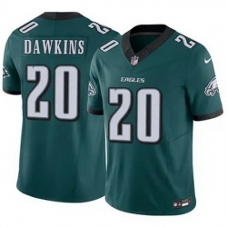 Youth Philadelphia Eagles Brian Dawkins #20 Green F U S E Stitched NFL Jersey