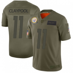Men Nike Steelers 11 Chase Claypool 2019 Salute To Service Stitched NFL Jersey Men Nike Steelers 11 Chase Claypool 2019 Salute To Service Stitched NFL Jersey