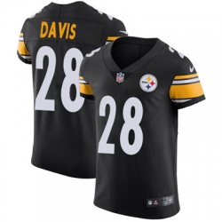 Men Nike Steelers #28 Sean Davis Black Team Color Stitched NFL Vapor Untouchable Elite Jersey Men Nike Steelers #28 Sean Davis Black Team Color Stitched NFL Vapor Untouchable Elite Jersey