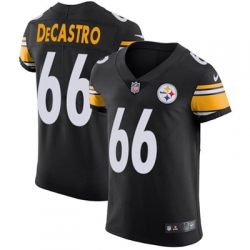 Men Nike Steelers #66 David DeCastro Black Team Color Stitched NFL Vapor Untouchable Elite Jersey Men Nike Steelers #66 David DeCastro Black Team Color Stitched NFL Vapor Untouchable Elite Jersey