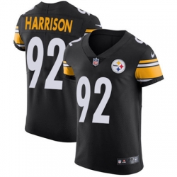 Men Nike Steelers #92 James Harrison Black Team Color Stitched NFL Vapor Untouchable Elite Jersey Men Nike Steelers #92 James Harrison Black Team Color Stitched NFL Vapor Untouchable Elite Jersey