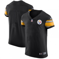Men Nike Steelers Blank Black Team Color Stitched NFL Vapor Untouchable Elite Jersey Men Nike Steelers Blank Black Team Color Stitched NFL Vapor Untouchable Elite Jersey
