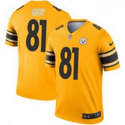 Men Nike Zach Gentry Pittsburgh Steelers Legend Gold Inverted Jersey Men Nike Zach Gentry Pittsburgh Steelers Legend Gold Inverted Jersey