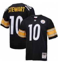 Men Pittsburgh Steelers 10 Kordell Stewart Black Stitched Football Jersey Men Pittsburgh Steelers 10 Kordell Stewart Black Stitched Football Jersey