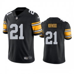 Men Pittsburgh Steelers 21 Tre Norwood Black Vapor Untouchable Limited Stitched Jerse Men Pittsburgh Steelers 21 Tre Norwood Black Vapor Untouchable Limited Stitched Jerse