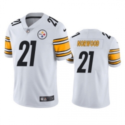 Men Pittsburgh Steelers 21 Tre Norwood White Vapor Untouchable Limited Stitched Jerse Men Pittsburgh Steelers 21 Tre Norwood White Vapor Untouchable Limited Stitched Jerse