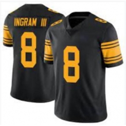 Men Pittsburgh Steelers 8 melvin Ingram III Black Rush Limited Jersey Men Pittsburgh Steelers 8 melvin Ingram III Black Rush Limited Jersey