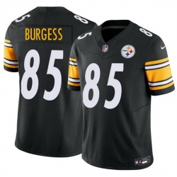 Men Pittsburgh Steelers  85 Cole Burgess Black 2026 F U S E  Vapor Limited Stitched Football Jersey