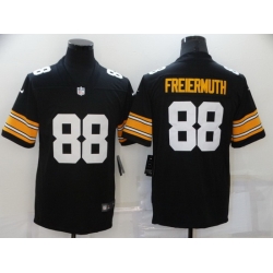 Men Pittsburgh Steelers Pat Freiermuth #88 Nike Black Vapor Limited Jersey Men Pittsburgh Steelers Pat Freiermuth #88 Nike Black Vapor Limited Jersey