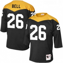 Mens Mitchell and Ness Pittsburgh Steelers 26 LeVeon Bell Elite Black 1967 Home Throwback NFL Jersey Mens Mitchell and Ness Pittsburgh Steelers 26 LeVeon Bell Elite Black 1967 Home Throwback NFL Jersey