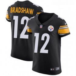 Mens Nike Pittsburgh Steelers 12 Terry Bradshaw Black Team Color Vapor Untouchable Elite Player NFL Jersey Mens Nike Pittsburgh Steelers 12 Terry Bradshaw Black Team Color Vapor Untouchable Elite Player NFL Jersey