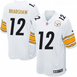 Mens Nike Pittsburgh Steelers 12 Terry Bradshaw Game White NFL Jersey Mens Nike Pittsburgh Steelers 12 Terry Bradshaw Game White NFL Jersey