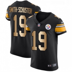Mens Nike Pittsburgh Steelers 19 JuJu Smith Schuster Elite BlackGold Team Color NFL Jersey Mens Nike Pittsburgh Steelers 19 JuJu Smith Schuster Elite BlackGold Team Color NFL Jersey