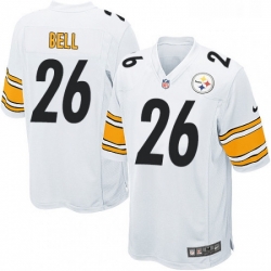 Mens Nike Pittsburgh Steelers 26 LeVeon Bell Game White NFL Jersey Mens Nike Pittsburgh Steelers 26 LeVeon Bell Game White NFL Jersey