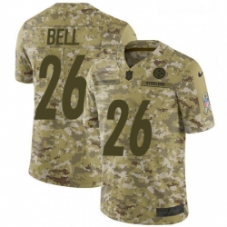 Mens Nike Pittsburgh Steelers 26 LeVeon Bell Limited Camo 2018 Salute to Service NFL Jerse Mens Nike Pittsburgh Steelers 26 LeVeon Bell Limited Camo 2018 Salute to Service NFL Jerse