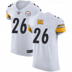 Mens Nike Pittsburgh Steelers 26 LeVeon Bell White Vapor Untouchable Elite Player NFL Jersey Mens Nike Pittsburgh Steelers 26 LeVeon Bell White Vapor Untouchable Elite Player NFL Jersey