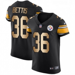 Mens Nike Pittsburgh Steelers 36 Jerome Bettis Elite BlackGold Team Color NFL Jersey Mens Nike Pittsburgh Steelers 36 Jerome Bettis Elite BlackGold Team Color NFL Jersey