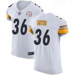 Mens Nike Pittsburgh Steelers 36 Jerome Bettis White Vapor Untouchable Elite Player NFL Jersey Mens Nike Pittsburgh Steelers 36 Jerome Bettis White Vapor Untouchable Elite Player NFL Jersey